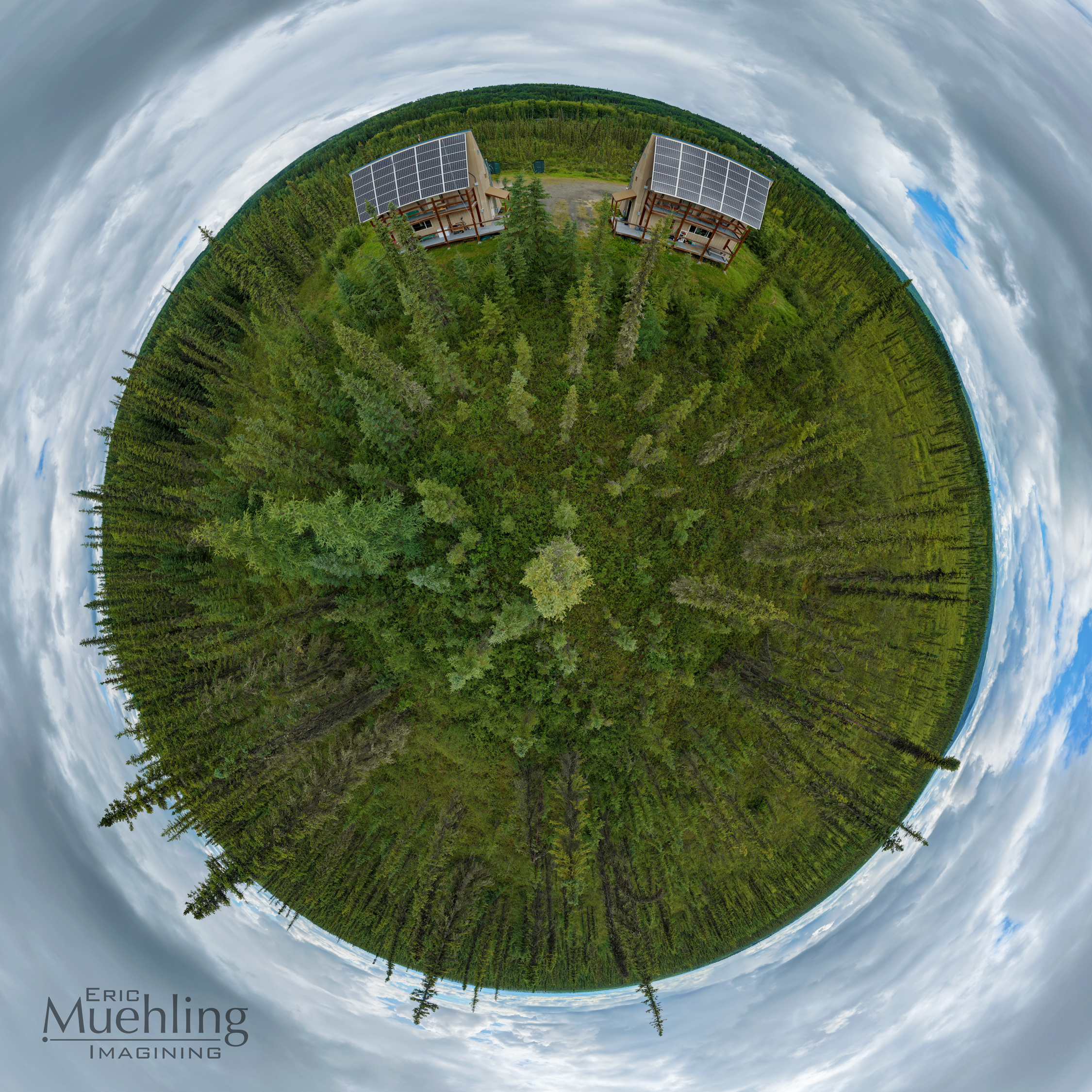 360 sphere view of cabins